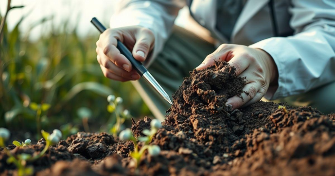 Coleta de amostra de solo: como garantir resultados precisos e confiáveis